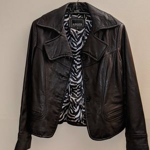 Leather jacket